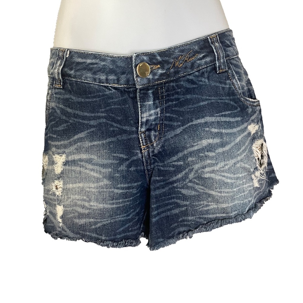 ☀️Morena Rose | Cutoff Denim Shorts | Designer, Made in Brazil | US 28